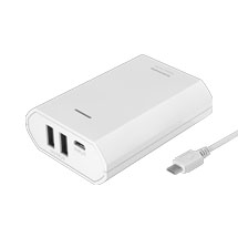 商品写真 TL82SAW「モバイルバッテリー7800USB-A2ポート2.4A」