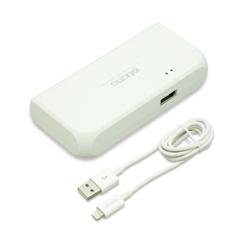 商品写真2 TPLA12LUW「Lightning リチウムACチャージャー 2600」