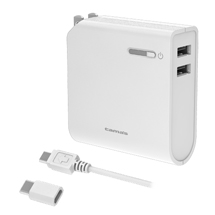 商品写真 FLA16SCAW「リチウムコンセントチャージャー5200 2P C変換付」